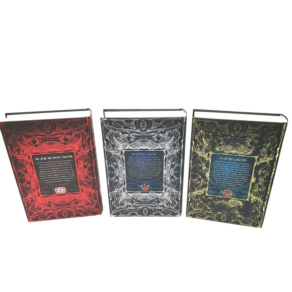 Flame Tree Publishing Epic Tales Gothic Fantasy 3 Book Set Orwell Viking Aztec